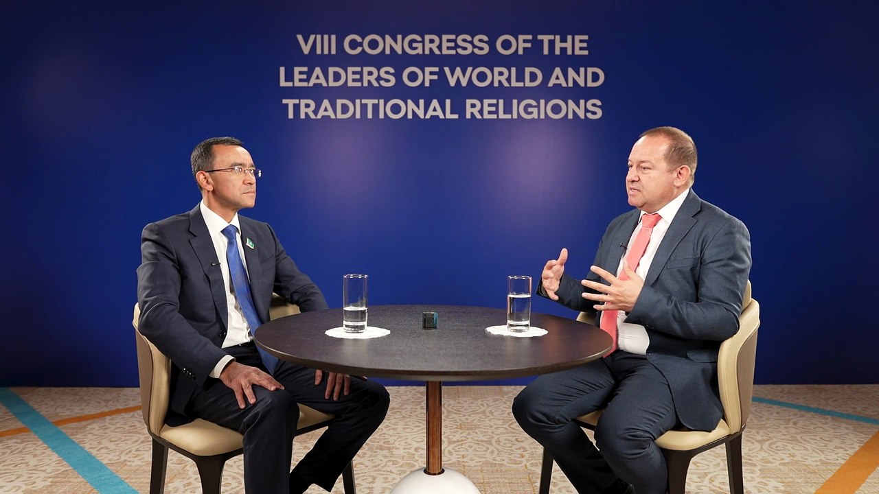 Religious leaders condemn wars in Gaza and Ukraine and stress interfaith dialogue in Astana congress