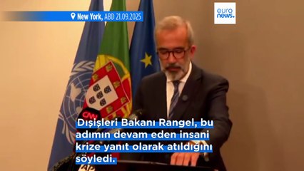 İngiltere, Avustralya ve Kanada'dan sonra Portekiz de Filistin'i devlet olarak tanıdı