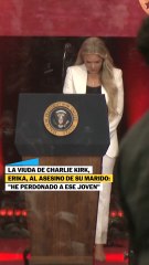Erika Kirk, al asesinado de su marido: "Le perdono"