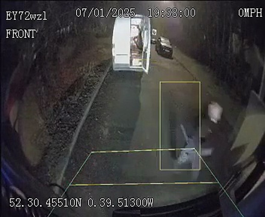 The moment Daniel Wraight and Brian Clark were arrested in Corby after a car transporter stuffed with cannabis travelled from Northern Ireland to the mainland