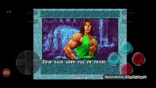 Fatal Fury 3 Blue Mary vs Bob Wilson Blue Mary é derrotada por Bob Wilson