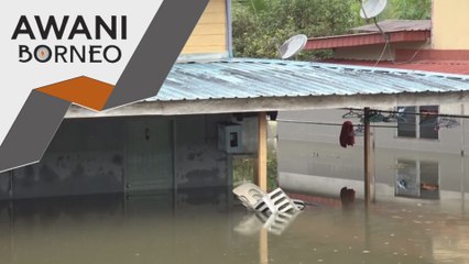 Banjir di Sabah pulih, mangsa di Sarawak tidak berubah