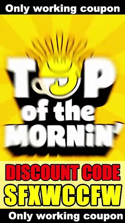 Topofthemornincoffee Coupon Code _(SFXWCCFW) Enjoy 20% Discount On Purchase