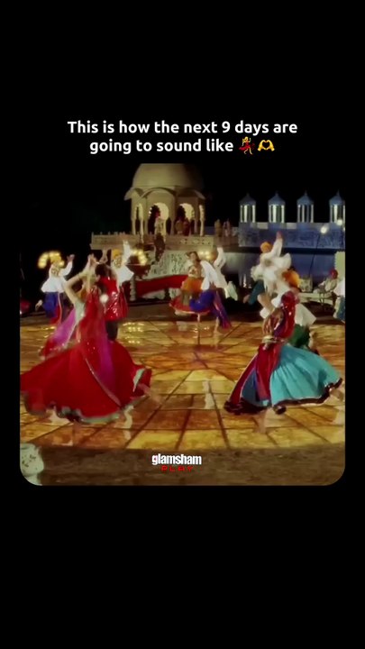 The best 9 days have started    #navratri #bollywood #songs #garba #dance #couples #vibes [Vibes, couples, navratri, bollywood, songs, garba, dance, glamsham]