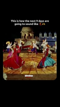 The best 9 days have started #navratri #bollywood #songs #garba #dance #couples #vibes [Vibes, couples, navratri, bollywood, songs, garba, dance, glamsham]