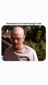 Sometimes the deadliest lie is just the truth with a little twist, Walter mastered that art. 🧪 #glamsham #breakingbad #walterwhite #heisenberg #truth #lies #tvgenius #iconiclines glamsham, breaking bad, walter white, heisenberg, truth, lies, tv genius,