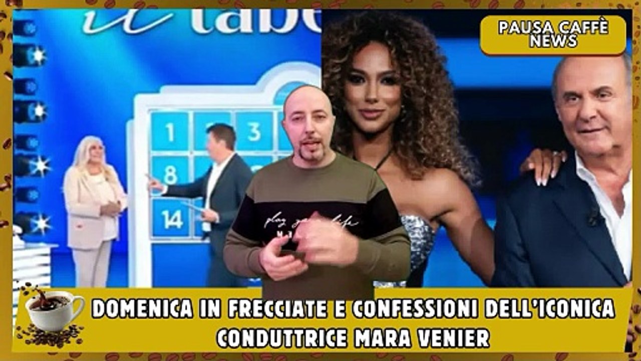 Domenica In frecciate e confessioni dell’iconica conduttrice Mara Venier