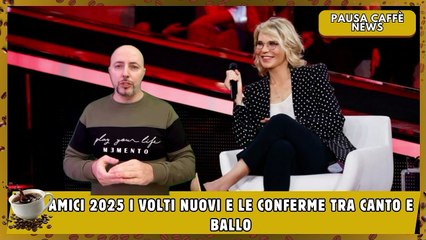 Amici 2025 i volti nuovi e le conferme tra canto e ballo