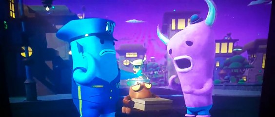 The Robot & Monster Evidence Crime & Police Scene