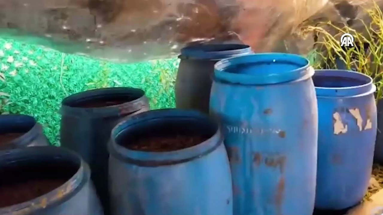 Hatay'da 1250 litre sahte içki ele geçirildi