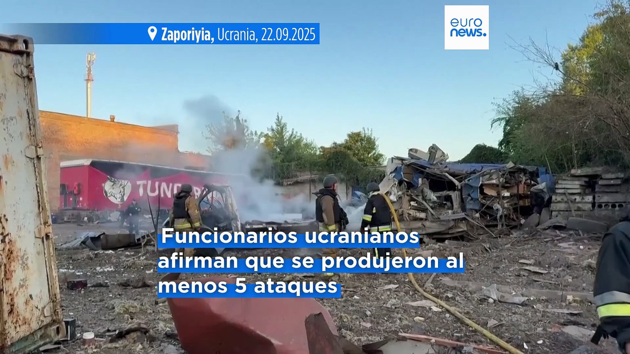 Un intercambio de ataques entre Rusia y Ucrania deja varios muertos en Crimea y Zaporiyia