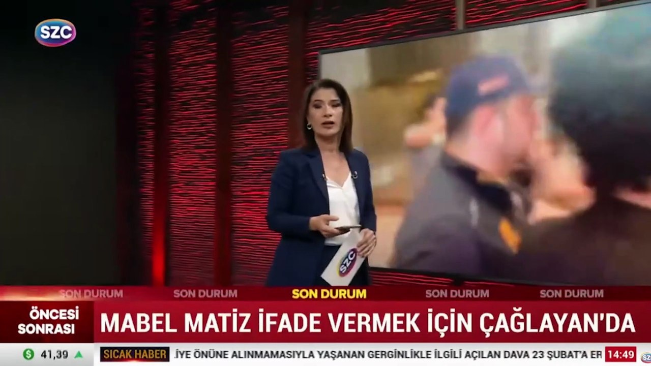 Mabel Matiz ifade vermek için Çağlayan Adliyesi'nde