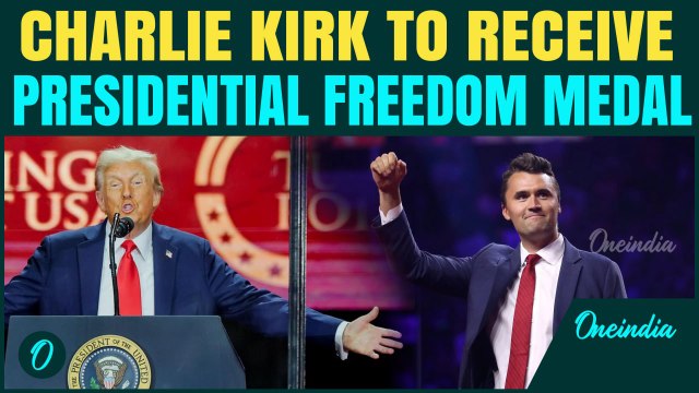 Trump Announces Presidential Freedom Medal for Kirk| Highest Honour for ‘Martyr of American Freedom’