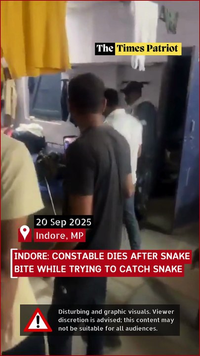 Indore: Constable Dies After Snake Bite While Trying to Catch Snake