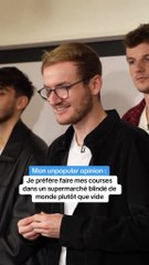 Je préfère faire mes courses dans un supermarché blindé de monde 🤩🤩