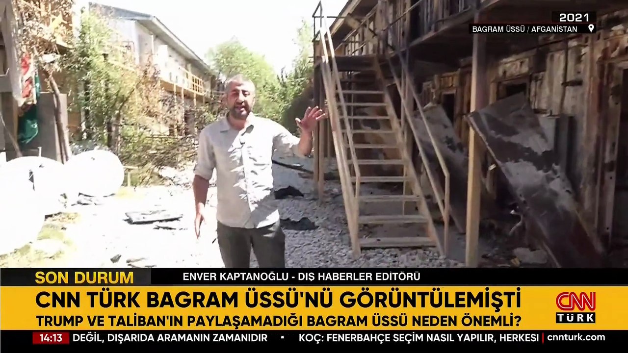 CNN TÜRK görüntüledi: İşte Trump'ın istediği Bagram Üssü