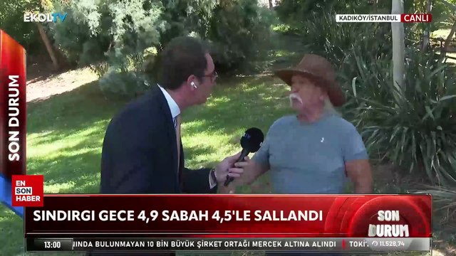 Prof. Şener Üşümezsoy ile Ekol Tv muhabiri arasında tartışma