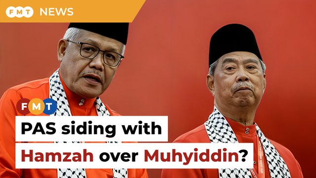 PAS seen as siding with Hamzah over Muhyiddin in Bersatu tussle