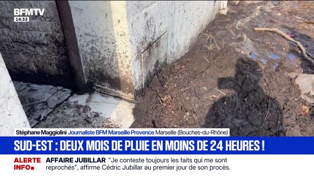 Depuis 3h du matin, je ne fais que nettoyer : après les inondations, Jacques, habitant de l'Estaque à Marseille, constate les dégâts