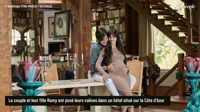 Alain-Fabien Delon, sa compagne Laura et leur fille Romy : Être loin de Douchy leur fait du bien, la preuve en images