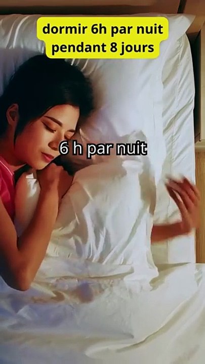 👉 “😴 Dormir 6h par nuit pendant 8 jours _ voici ce qui arrive à votre cerveau 🧠”