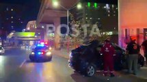 VIDEO | Fuerte choque deja un muerto y un herido grave en avenida Félix U. Gómez