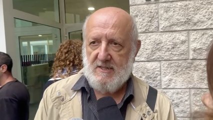 Bruno Verzeni al processo per l'omicidio della figlia Sharon: «Il dolore resta e non ce lo toglie nessuno»