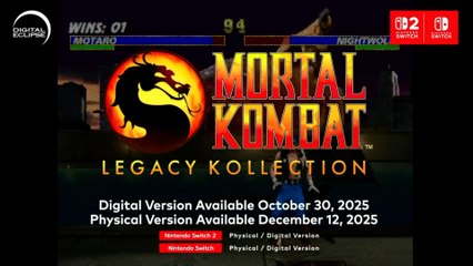 Mortal Kombat Legacy Kollection Official Trailer Nintendo Direct