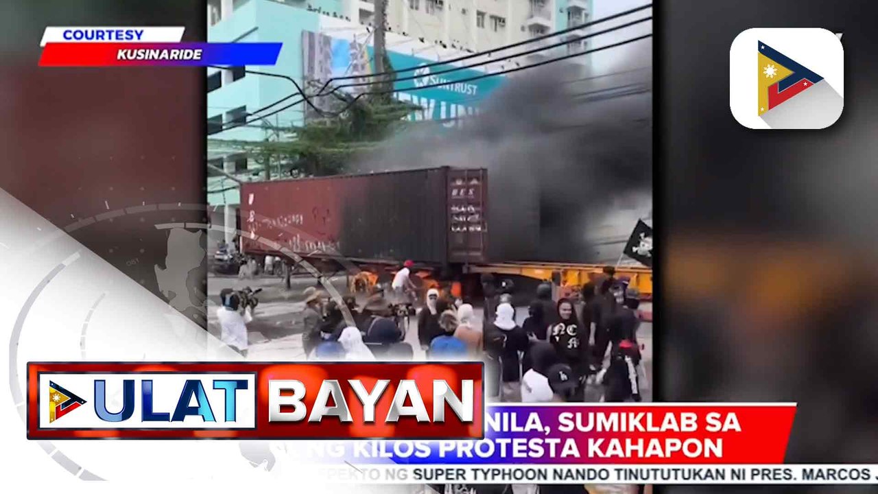 PNP, iimbestigahan ang nangyaring kaguluhan sa Maynila kahapon | ulat ni Ryan Lesigues