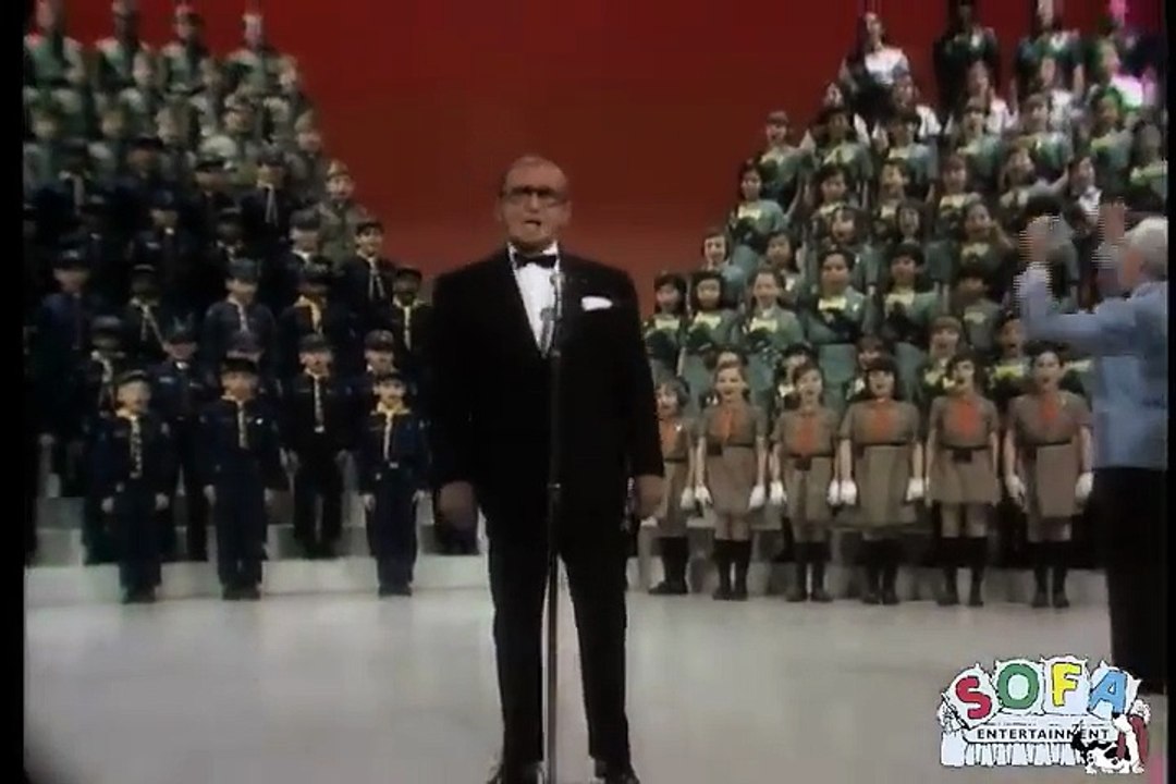 Irving Berlin "Dios bendiga a Estados Unidos" en el show de Ed Sullivan