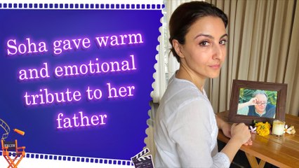 “Today and always My Abba...” Soha shared a heartfelt note for Mansoor Ali Khan Pataudi