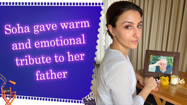 “Today and always My Abba...” Soha shared a heartfelt note for Mansoor Ali Khan Pataudi
