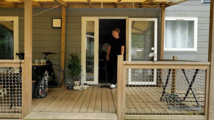 Ces étudiants dorment au camping à l'année