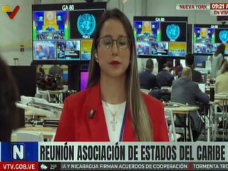 Nueva York | Venezuela realiza intervención en la reunión de la Asociación de Estados del Caribe