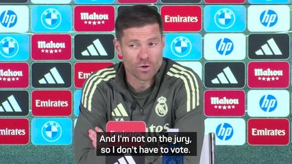 'Not my topic' - Alonso 'not thinking' about the Ballon d'Or