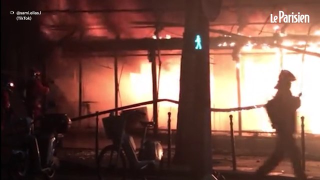 Deux restaurants du boulevard Sébastopol incendiés à Paris