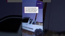 Tornado faz casa parar em cima de carro no interior de SC #shorts #terranoticiasshorts