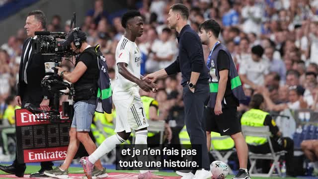 Real Madrid - Xabi Alonso : Je suis satisfait de Vinicius