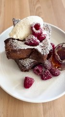 Thai Tea French Toast Demo