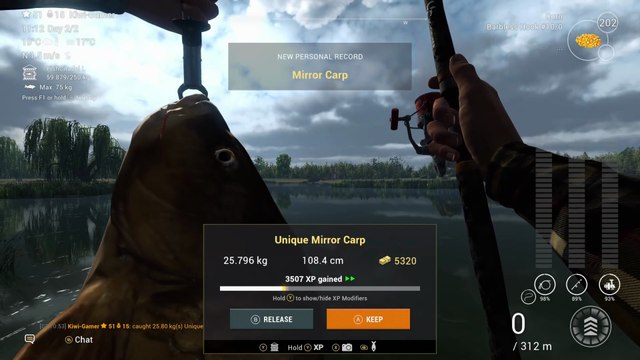 Fishing Planet Willow Lake Weeping Willow Fisheries Unique Mirror Carp