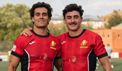 Las estrellas del Seven español con los Iberians