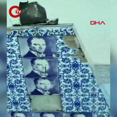 Okul bahçesindeki Atatürk büstüne saldırı