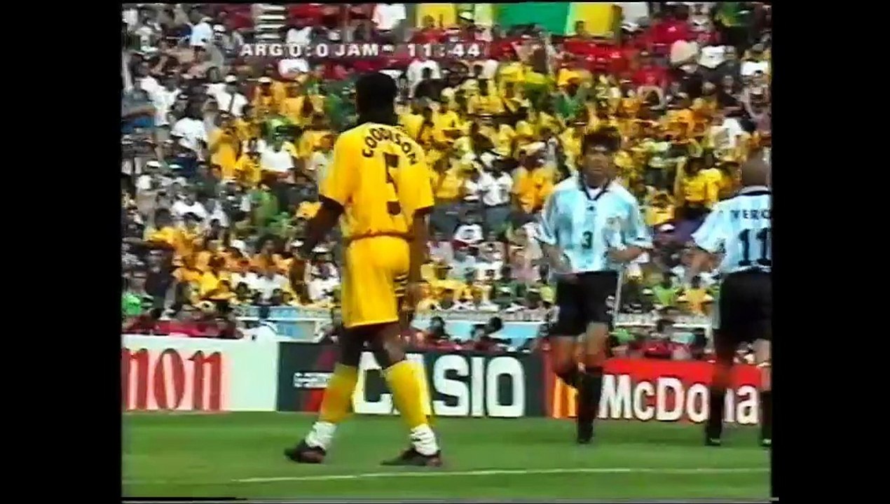 1998 FIFA World Cup - Argentina v. Jamaica