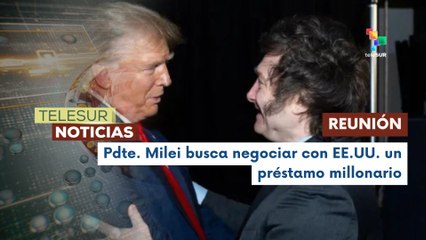 Pdte. Milei viaja a EE.UU. para reunirse con su homólogo Trump