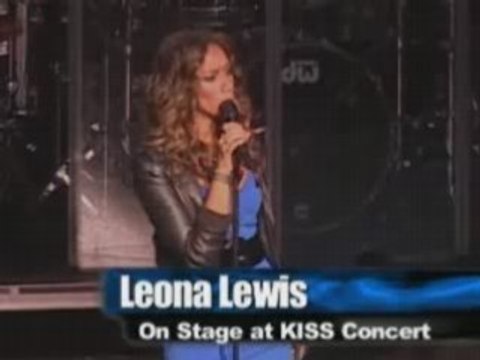 Leona Lewis - Better In Time, Live @ Kiss Concert '08 (Pt 1)