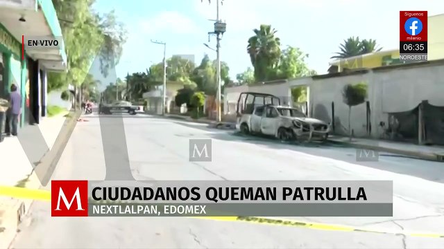 En Nextlalpan, se reportan manifestaciones afuera de la casa de la alcaldesa Lorena Alameda