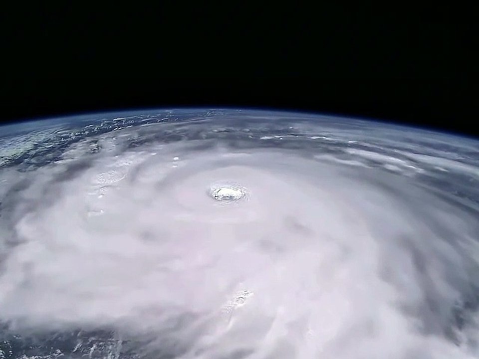 Le typhon Ragasa filmé par l'ISS