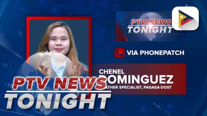Interview with DOST-PAGASA weather specialist Chenel Dominguez on Super Typhoon #NandoPH status