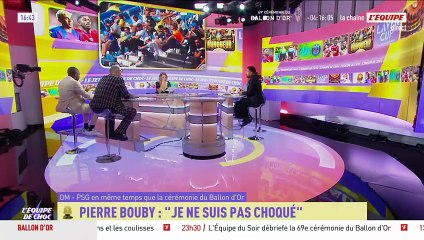 OM - PSG pendant le Ballon d'Or : Choquant ou non ? - L'Équipe de Choc - extrait