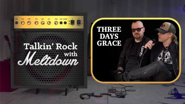 Three Days Grace Interview with Meltdown | Riff Fest 2025